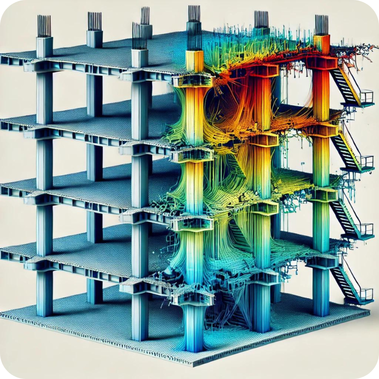 3D design for blast mitigation design