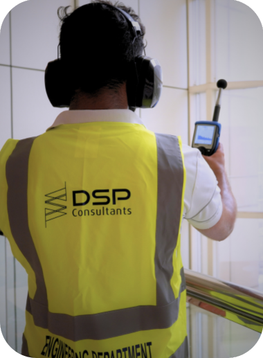 Acoustics Consultants From DSP Consultants Doing Site Test