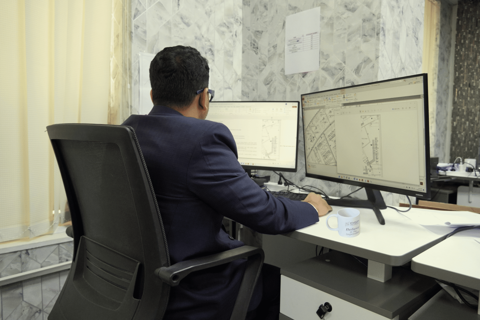 AV ICT Team working on client design