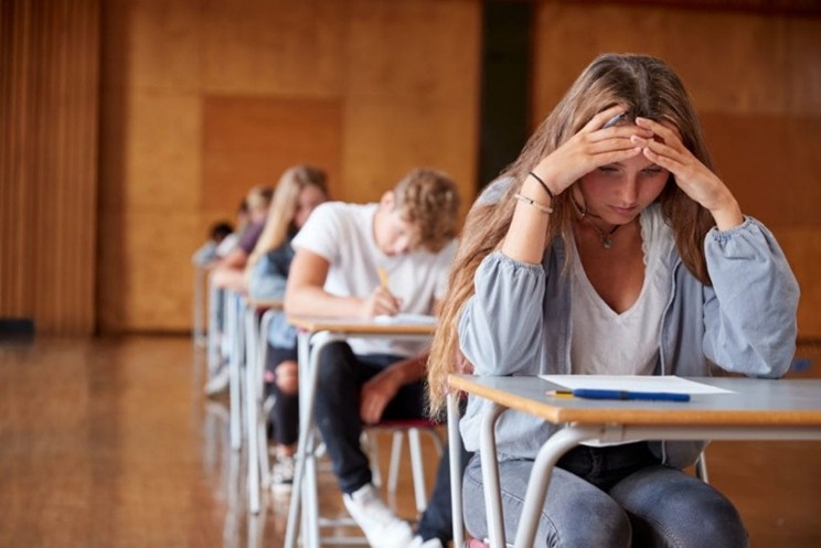 Student getting disturbed by Noise